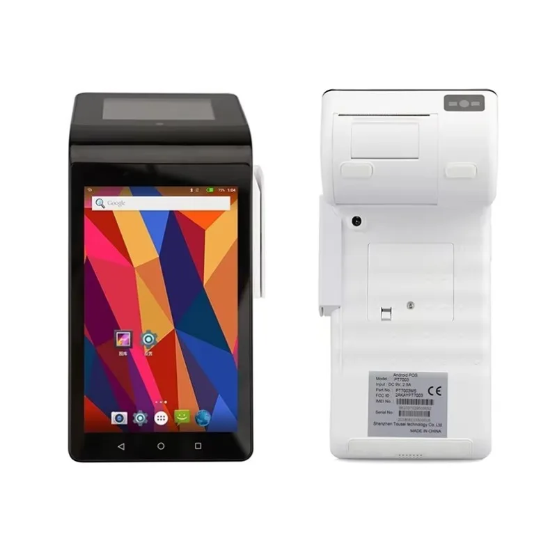 PT7003 Dual Screen Android Pos Terminal Point of Sale Machine Nfc Touch Screen With Thermal Printer All in One Device
PT7003 Dual Screen Android Pos Terminal Point of Sale Machine Nfc Touch Screen With Thermal Printer All in One Device