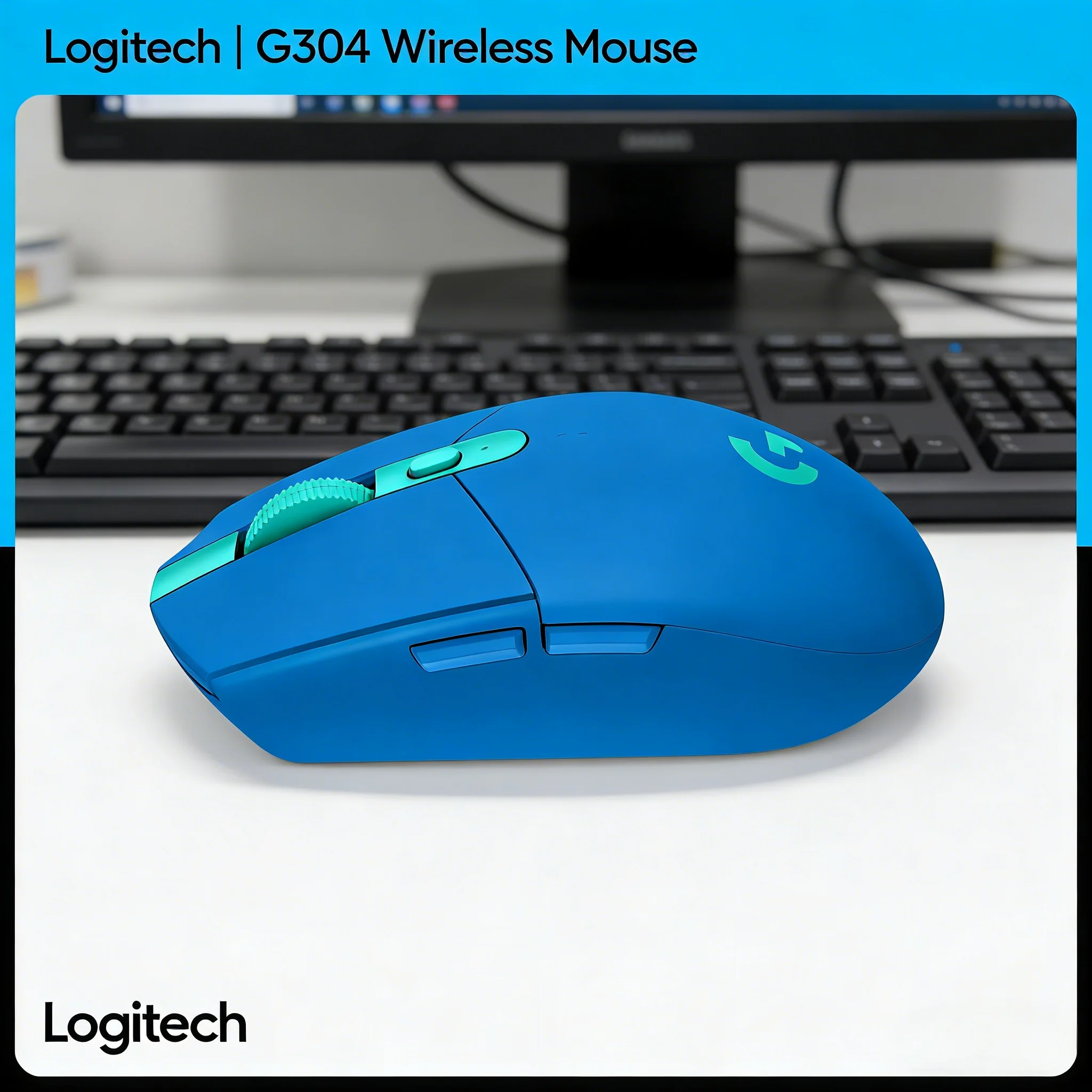 Беспроводная мышь G304/G305 LIGHTSPEED с высокой точностью для игр в стиле FPS и MOBA
Беспроводная мышь G304/G305 LIGHTSPEED с высокой точностью для игр в стиле FPS и MOBA