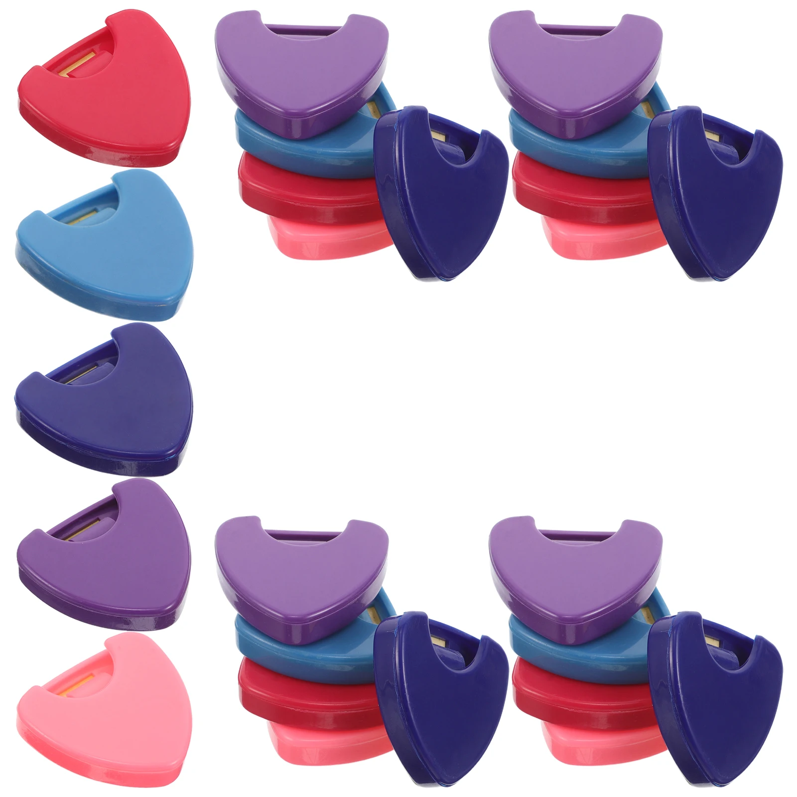 25pcs Guitar Pick Holder Case Triangular Mini Portable Plectrum Storage Organizer For Banjo Bass Ukulele Electric Acoustic Picks
25pcs Guitar Pick Holder Case Triangular Mini Portable Plectrum Storage Organizer For Banjo Bass Ukulele Electric Acoustic Picks