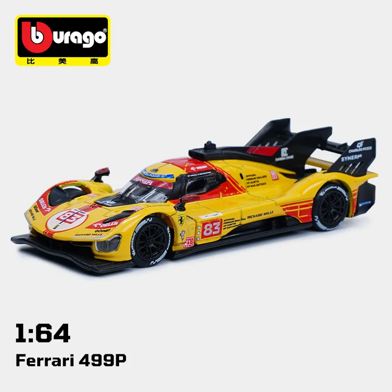 Bburago 1:64 Ferrari 499P Le Mans Die-cast Metal Model, Officially Licensed Collectible Display Car
Bburago 1:64 Ferrari 499P Le Mans Die-cast Metal Model, Officially Licensed Collectible Display Car