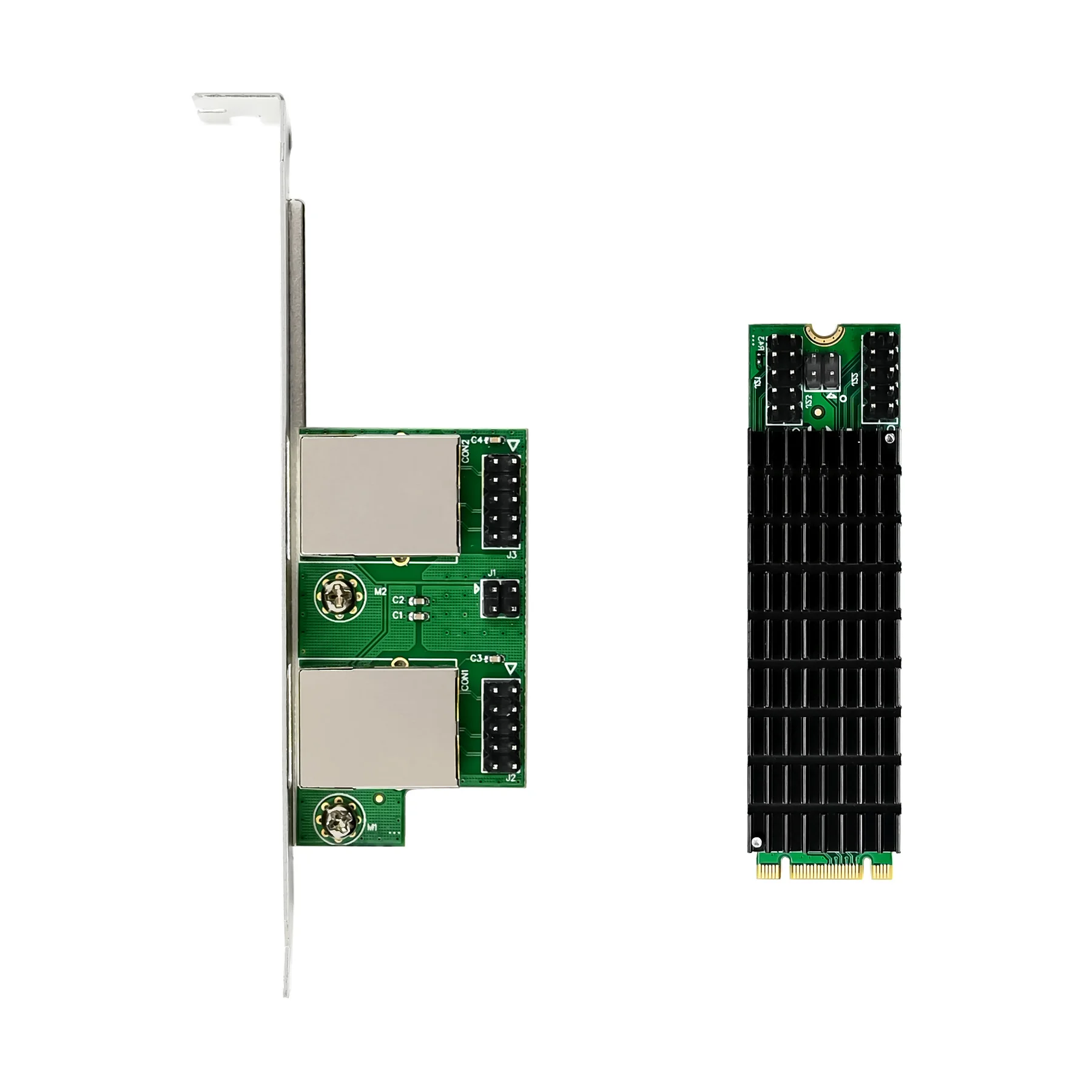 SUNWEIT ST7371 M.2 B=M RTL8125B 3.5W Dual-RJ45 10/100/1000/2.5GM Wired Network Adapter Internal Desktop NIC Stock
SUNWEIT ST7371 M.2 B=M RTL8125B 3.5W Dual-RJ45 10/100/1000/2.5GM Wired Network Adapter Internal Desktop NIC Stock