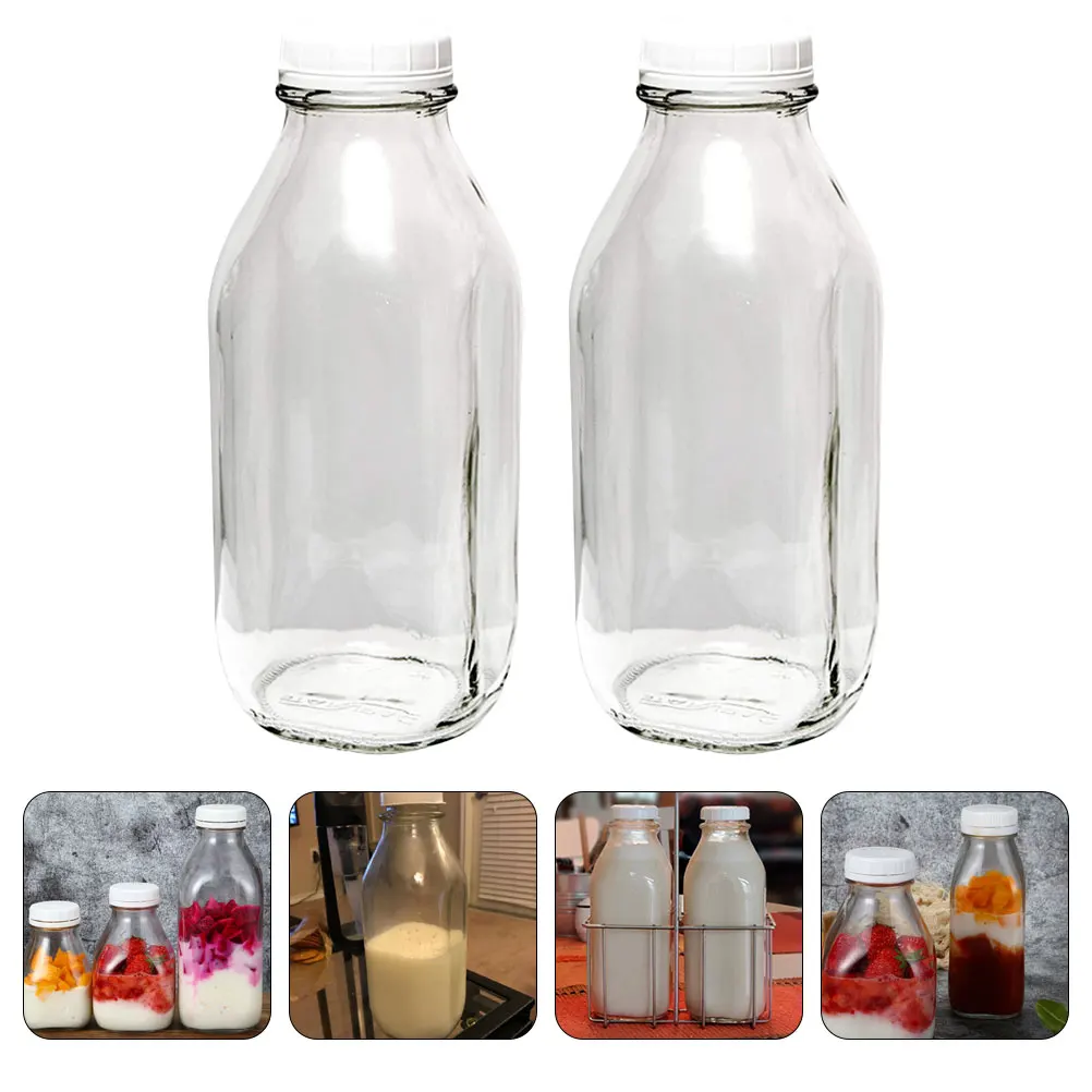 2pcs Milk Bottle Glass Reusable Portable Containers Child Drinks Juice Yogurt Beverage Large Size Sealed Capacity
2pcs Milk Bottle Glass Reusable Portable Containers Child Drinks Juice Yogurt Beverage Large Size Sealed Capacity