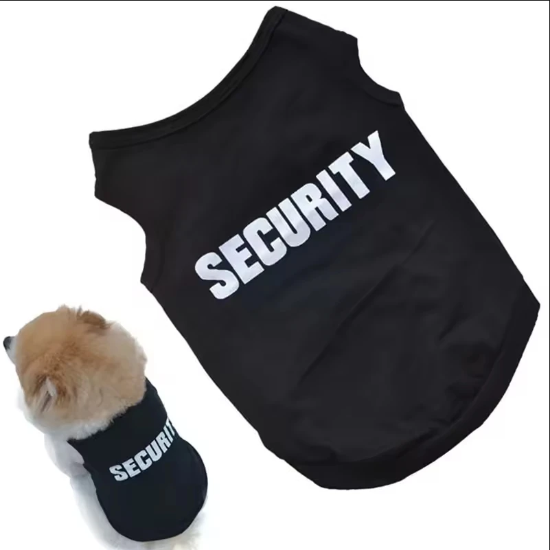 Security Cat Clothes Pet Cat Coats Vest Puppy T-Shirt Outfit Warm Pet Clothing Rabbit Animals Pet Costume for Small Dogs
Security Cat Clothes Pet Cat Coats Vest Puppy T-Shirt Outfit Warm Pet Clothing Rabbit Animals Pet Costume for Small Dogs