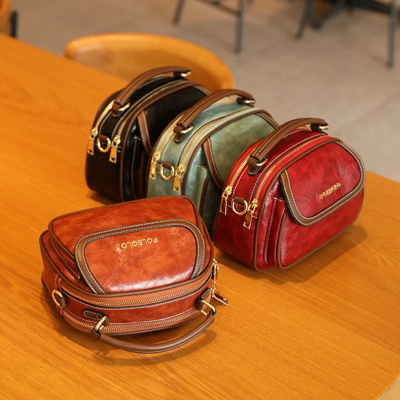 New high-end shoulder bag, versatile round cake bag, multi compartment large capacity single shoulder bag, crossbody bag
New high-end shoulder bag, versatile round cake bag, multi compartment large capacity single shoulder bag, crossbody bag