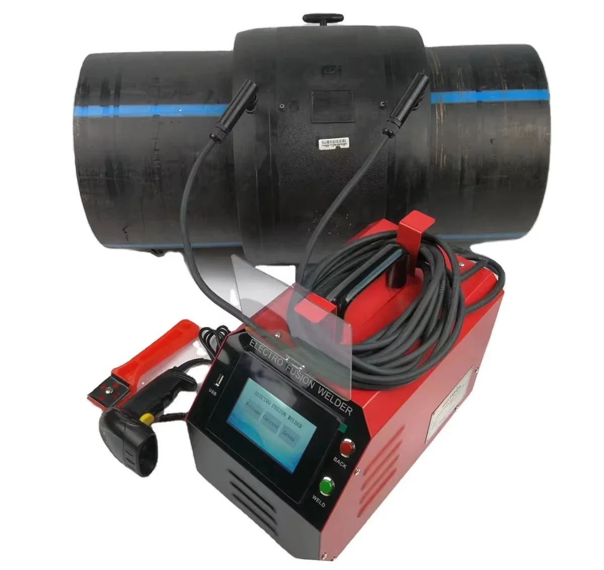 17KW Thermofusion Machine Gas Pipe Fittings Tube Welder Pipe Electrofusion Welding Machine
17KW Thermofusion Machine Gas Pipe Fittings Tube Welder Pipe Electrofusion Welding Machine
