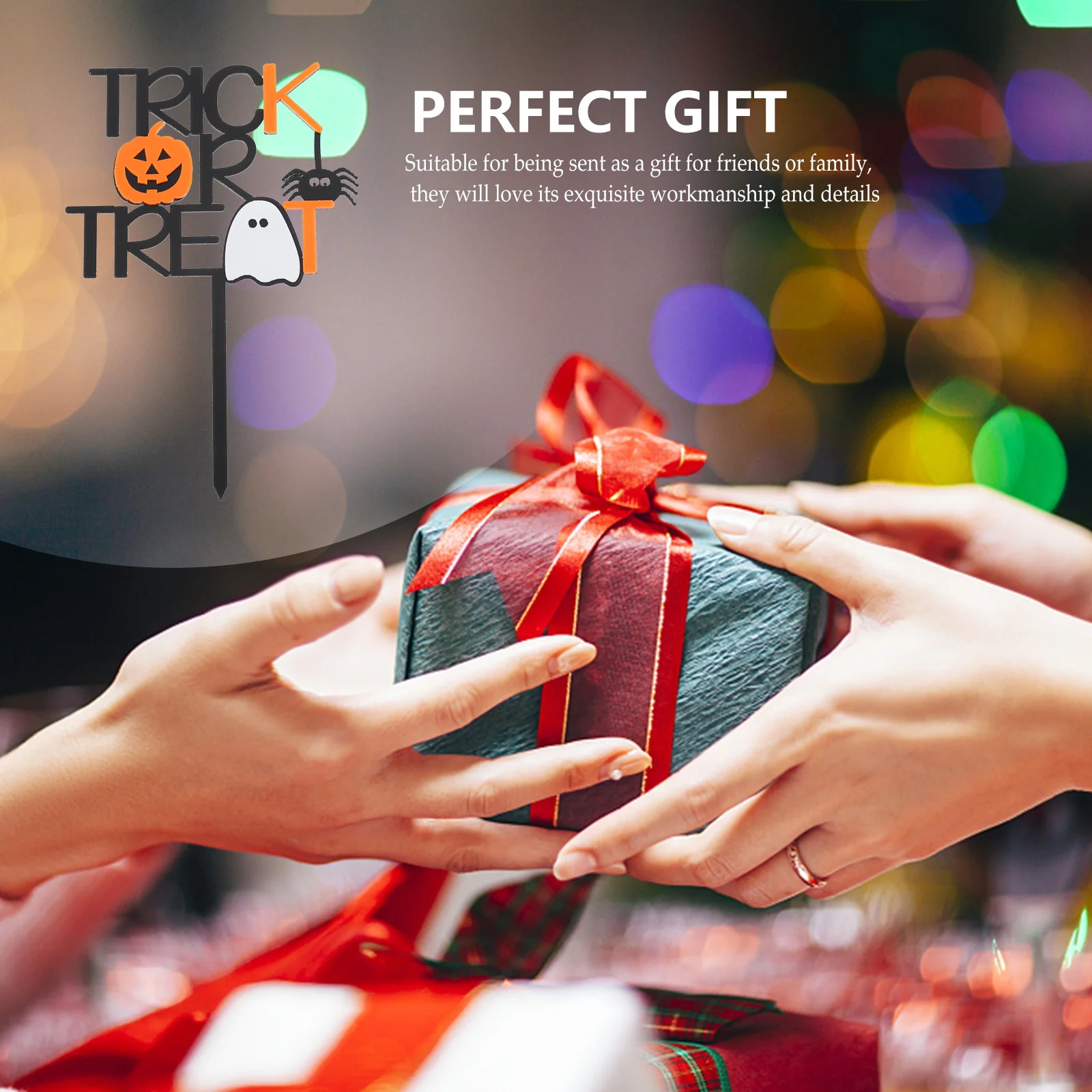 Halloween Pumpkin Ghost Cake Topper Safe Exquisite Craftsmanship Party Decoration Accessory Creative Fun
Halloween Pumpkin Ghost Cake Topper Safe Exquisite Craftsmanship Party Decoration Accessory Creative Fun