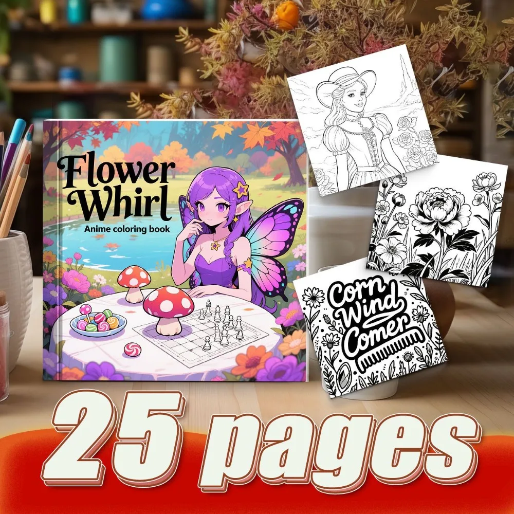 Premium Flower Fairy Coloring Book Clear Line Drawings For Color Creation Training And Art Creation Practice
Premium Flower Fairy Coloring Book Clear Line Drawings For Color Creation Training And Art Creation Practice