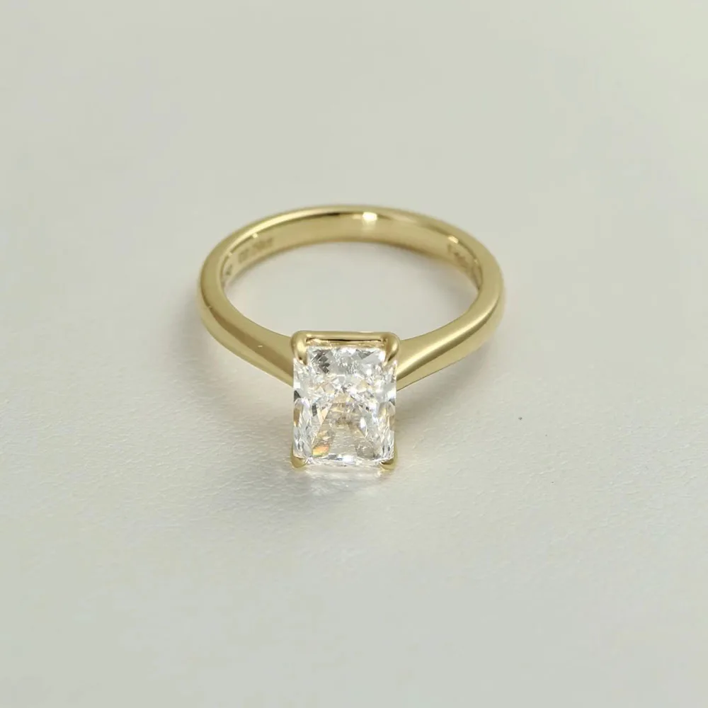 IGI Lab Growing Diamond Ring Radiant D Color 1 2 3Ct Real Platinum PT950 Ring Diamond wedding ring Factory Engagement Ring
IGI Lab Growing Diamond Ring Radiant D Color 1 2 3Ct Real Platinum PT950 Ring Diamond wedding ring Factory Engagement Ring