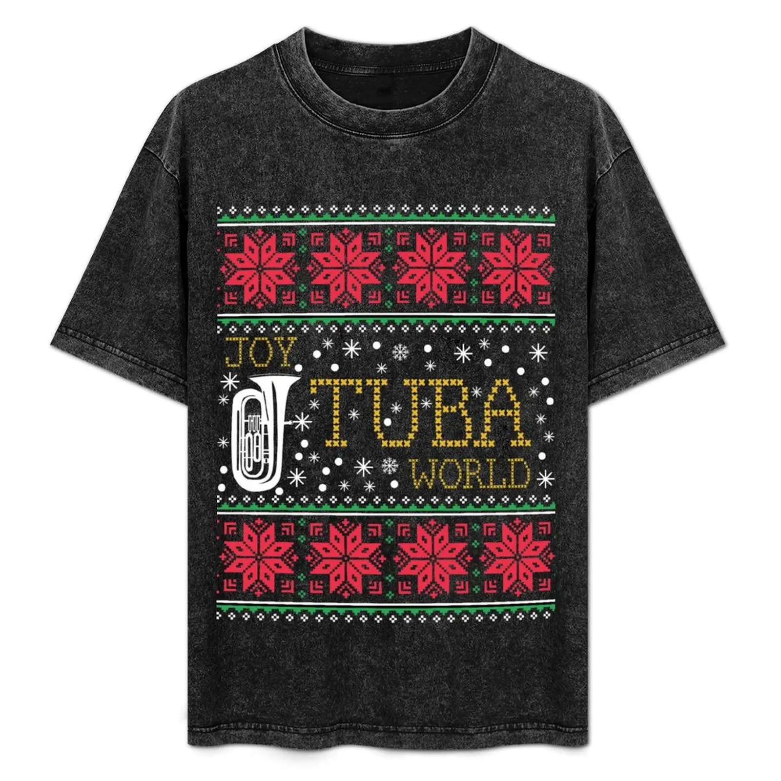 Tuba Ugly Christmas Sweater - Marching Band Christmas Sweaters T-Shirt Basic Plain Tee for Spring and Summer
Tuba Ugly Christmas Sweater - Marching Band Christmas Sweaters T-Shirt Basic Plain Tee for Spring and Summer