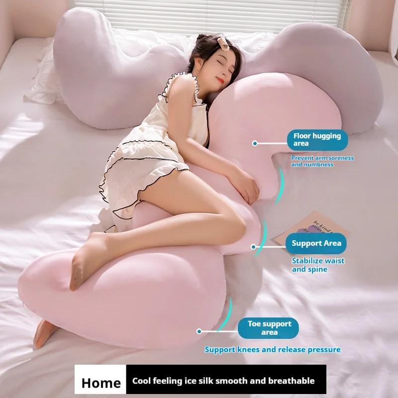 Cool Silk Long Pillow Bed Side Sleeping Leg Clamping Pillow Sofa Cushion Headboard Backrest Soft Comfortable Breathable Skin
Cool Silk Long Pillow Bed Side Sleeping Leg Clamping Pillow Sofa Cushion Headboard Backrest Soft Comfortable Breathable Skin