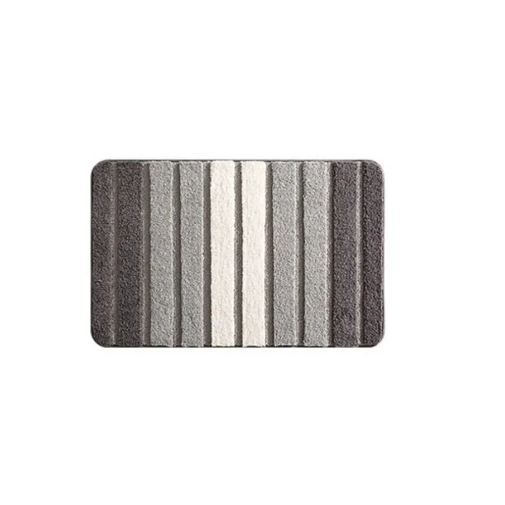 Bathroom Accessories Absorbent Stripe Bath Mat Rectangular Thickened Entrance Mat Soft Non-Slip Floor Mat Household
Bathroom Accessories Absorbent Stripe Bath Mat Rectangular Thickened Entrance Mat Soft Non-Slip Floor Mat Household
