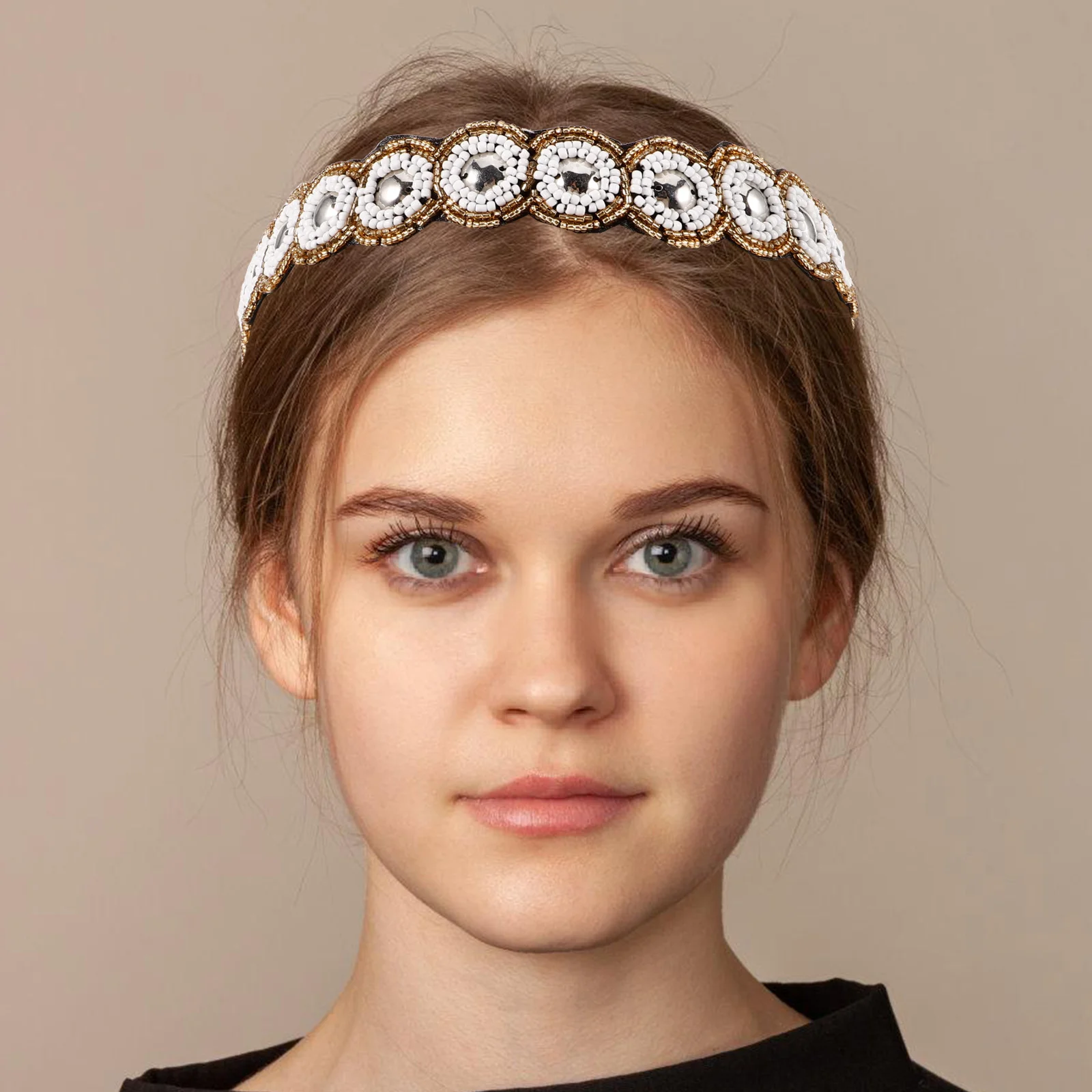 6Pcs Rhinestone Headbands Beads Hair Accessories Woman Glitter Drill Pearl Elastic Band Hairstyle Fix DIY Elegant Occasions
6Pcs Rhinestone Headbands Beads Hair Accessories Woman Glitter Drill Pearl Elastic Band Hairstyle Fix DIY Elegant Occasions