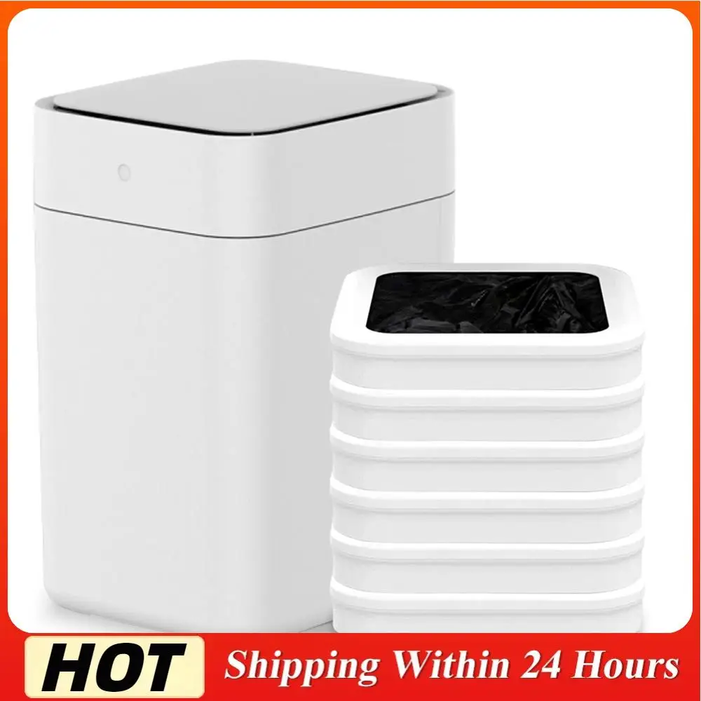 Набор из 6 сменных мешков для мусора, на 180-200 использований, для автоматической упаковки и замены пакетов, совместим с T1/T1S/T Air
Набор из 6 сменных мешков для мусора, на 180-200 использований, для автоматической упаковки и замены пакетов, совместим с T1/T1S/T Air