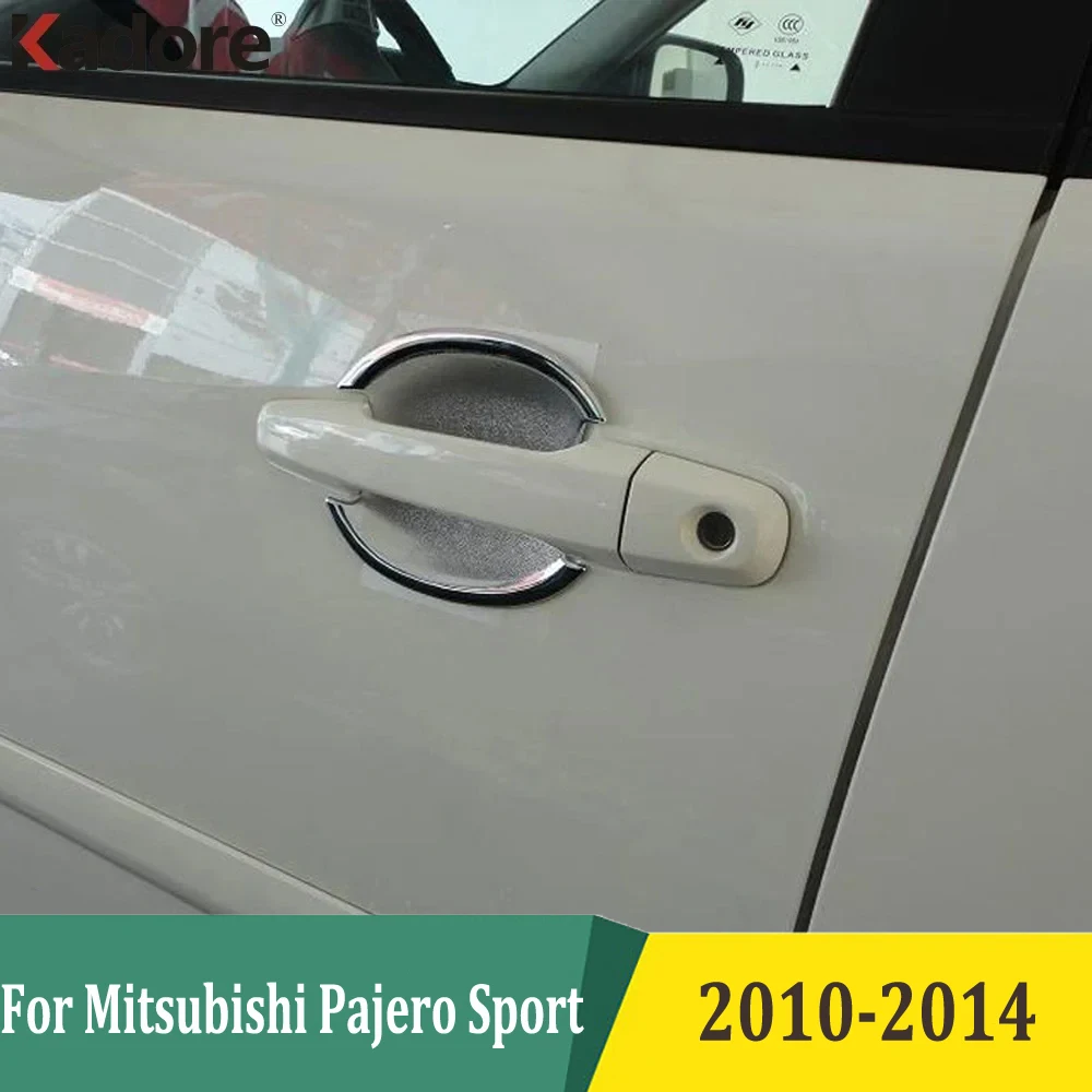 For Mitsubishi Pajero Sport 2010 2011 2012 2013 2014 Chrome Side Door Handle Bowl Cover Trim Exterior Car Styling Accessories
For Mitsubishi Pajero Sport 2010 2011 2012 2013 2014 Chrome Side Door Handle Bowl Cover Trim Exterior Car Styling Accessories