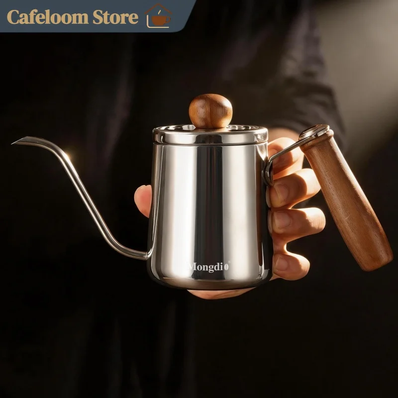 Mongdio 350ml Stainless Steel Pour Over Coffee Kettle Long Thin Gooseneck Spout Hand Drip Coffee Pot Mini Water Kettle
Mongdio 350ml Stainless Steel Pour Over Coffee Kettle Long Thin Gooseneck Spout Hand Drip Coffee Pot Mini Water Kettle