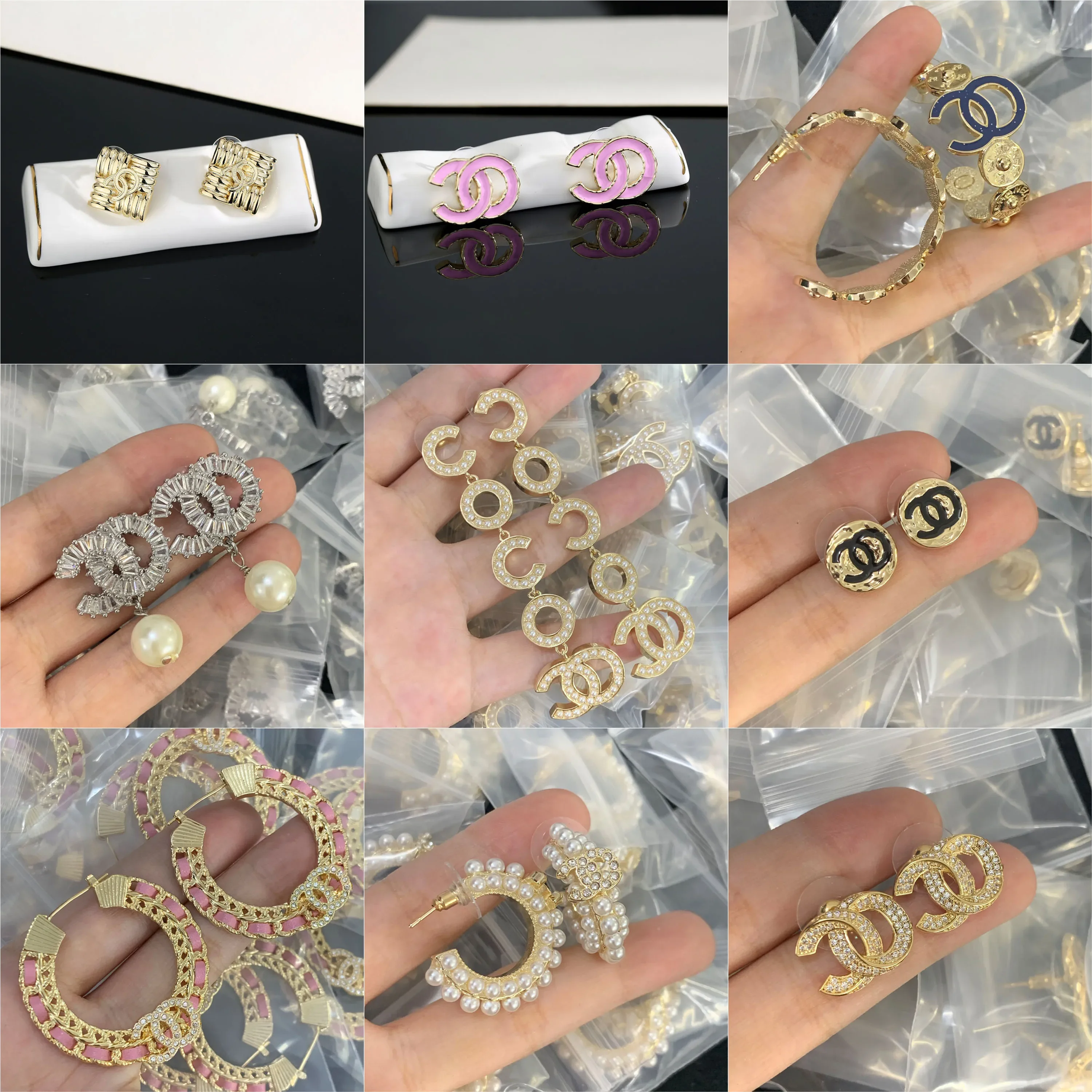 2026 new Chan stud earrings double C symmetrical design present harmonious visual beauty, affordable price
2026 new Chan stud earrings double C symmetrical design present harmonious visual beauty, affordable price