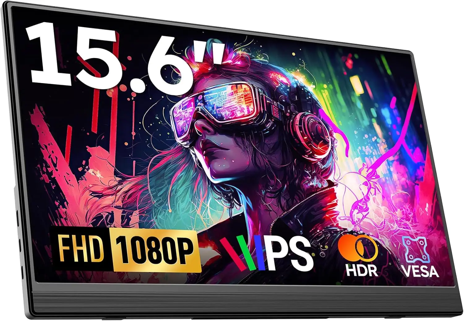 15,6-дюймовый портативный монитор FHD 1080P с USB-C, HDMI, IPS, HDR, внешний дисплей для ноутбуков, ПК, телефонов, Mac, Xbox, PS5/4, Switch
15,6-дюймовый портативный монитор FHD 1080P с USB-C, HDMI, IPS, HDR, внешний дисплей для ноутбуков, ПК, телефонов, Mac, Xbox, PS5/4, Switch