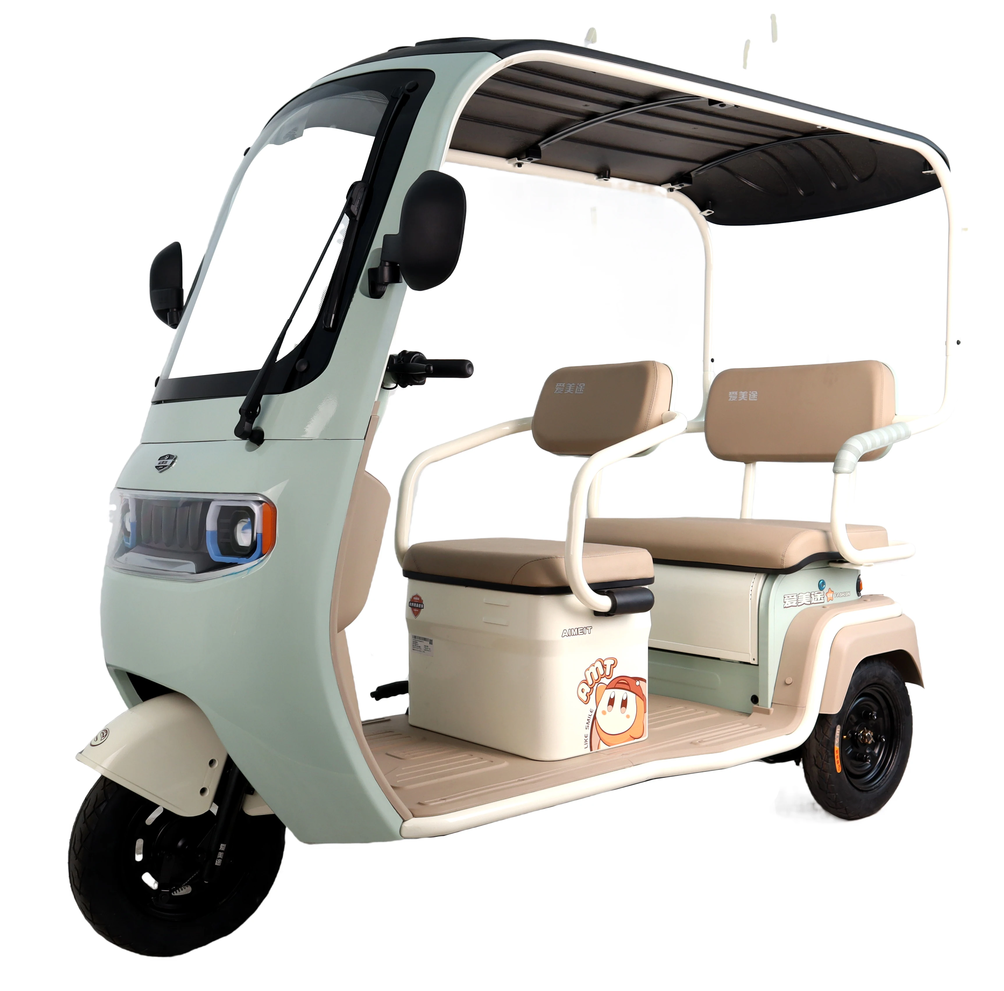 New Style 3-Wheel Open Body Electric Tricycle 3-Passenger Customized Color Factory Price Sale
New Style 3-Wheel Open Body Electric Tricycle 3-Passenger Customized Color Factory Price Sale