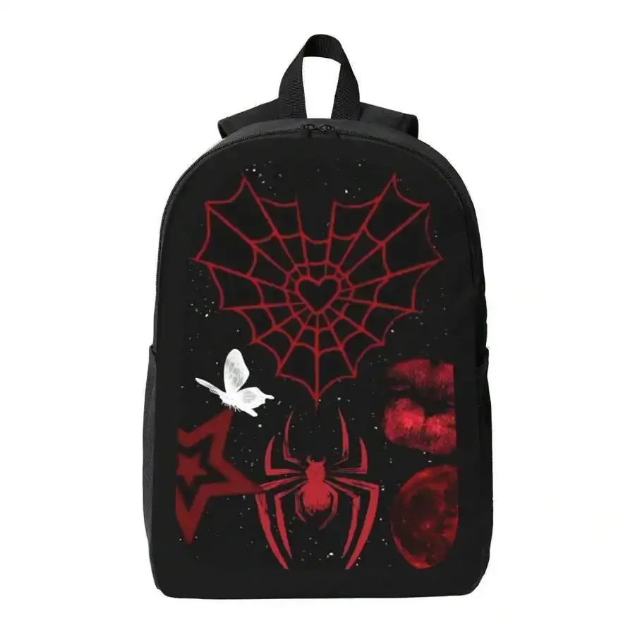 Gothic Spider Web Backpack Red Design Unisex Large Capacity Lightweight School Travel Daypack
Gothic Spider Web Backpack Red Design Unisex Large Capacity Lightweight School Travel Daypack