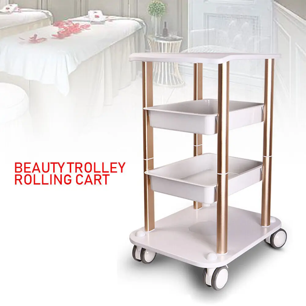 BYMAOCAR Beauty Rolling Salon Shelving Cart, Barber Shop Storage Cart for Aluminum 360 Degree Rolling Salon Cart White NEW
BYMAOCAR Beauty Rolling Salon Shelving Cart, Barber Shop Storage Cart for Aluminum 360 Degree Rolling Salon Cart White NEW