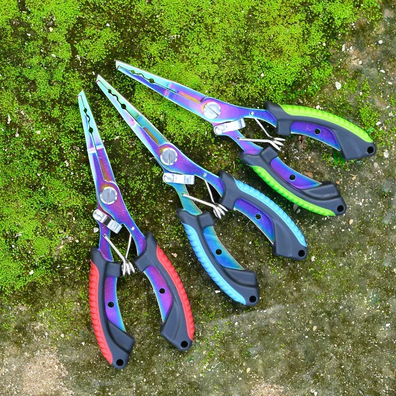 LIANMAN Multifunctional Fishing Pliers Line Cutting Pliers Anti Slip Fishing Equipment Stainless Steel Fish Control Pliers
LIANMAN Multifunctional Fishing Pliers Line Cutting Pliers Anti Slip Fishing Equipment Stainless Steel Fish Control Pliers