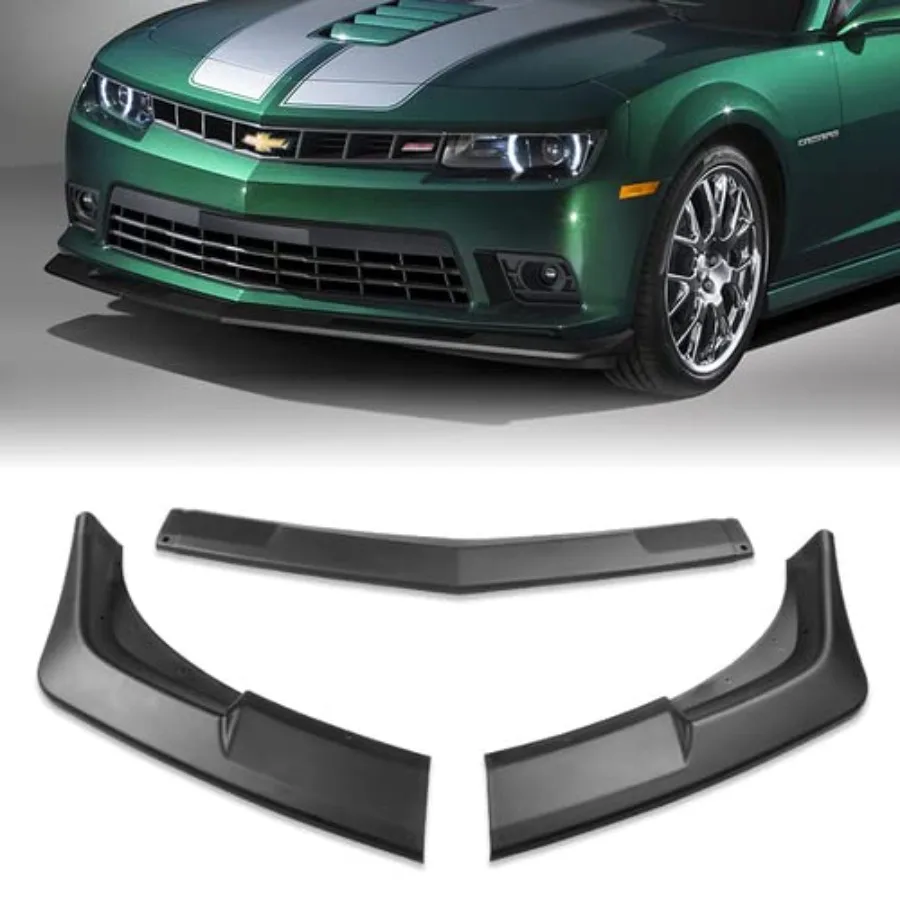 3 Pieces Front Bumper Lip Spoiler Splitter Side Body Kit Trim Protection Compatible with 2014 2015 Chevrolet Camaro SS Z28 V8
3 Pieces Front Bumper Lip Spoiler Splitter Side Body Kit Trim Protection Compatible with 2014 2015 Chevrolet Camaro SS Z28 V8