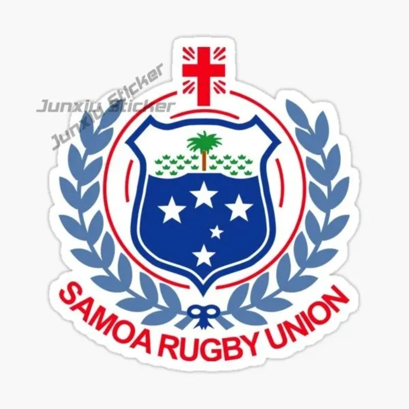 SAMOA The Independent State of Samoa Flag National Emblem Car Sticker
SAMOA The Independent State of Samoa Flag National Emblem Car Sticker