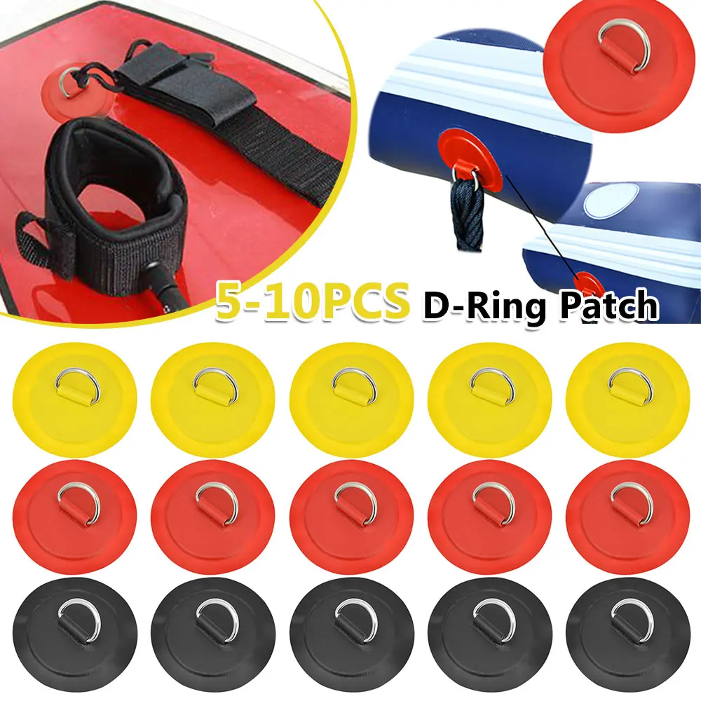 8cm D-Ring Patch Stand Up Paddle Ring Patch Round Shape D-Ring PVC Patch Seawater Resistant for Surfboard Paddle
8cm D-Ring Patch Stand Up Paddle Ring Patch Round Shape D-Ring PVC Patch Seawater Resistant for Surfboard Paddle
