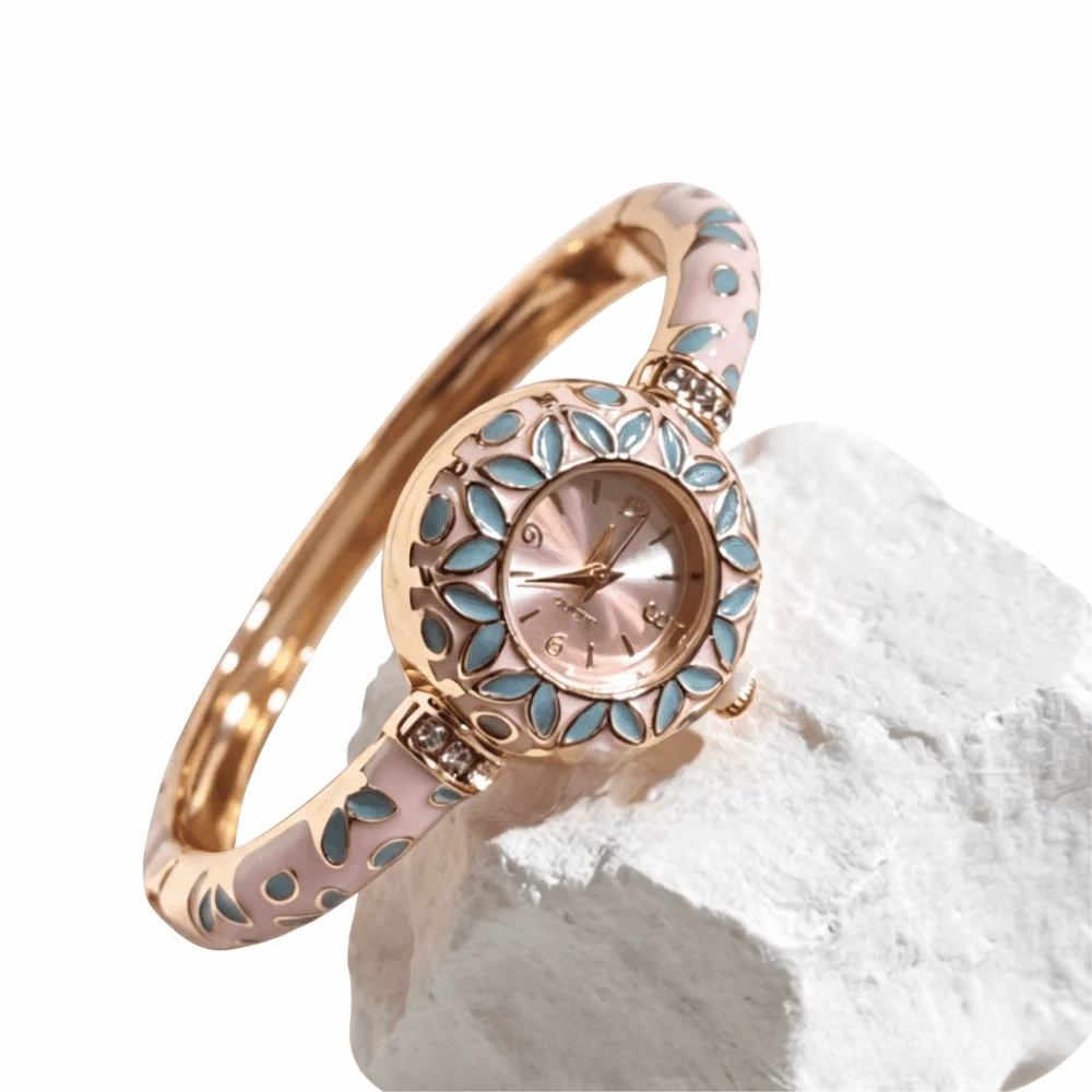 Elegant Design Bracelet Watch Round Shape Colorful Bracelet Women's Watch Gradient Rainbow Enamel Watch Fashion Accessory
Elegant Design Bracelet Watch Round Shape Colorful Bracelet Women's Watch Gradient Rainbow Enamel Watch Fashion Accessory