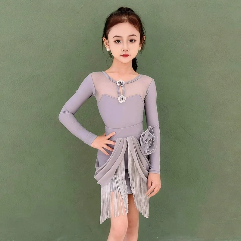 Latin dance clothes children's 2025 new high-end Internet celebrity practice clothes girls fringed training performance clothes
Latin dance clothes children's 2025 new high-end Internet celebrity practice clothes girls fringed training performance clothes