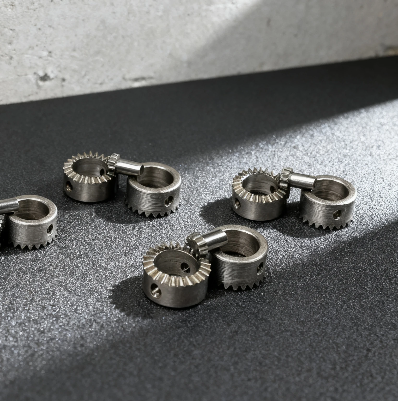 0.4Mod 90 Degree Stainless Steel Bevel Gear Set 10T+26T, D-Type & Round Shaft, for RC Model Differential Transmission
0.4Mod 90 Degree Stainless Steel Bevel Gear Set 10T+26T, D-Type & Round Shaft, for RC Model Differential Transmission