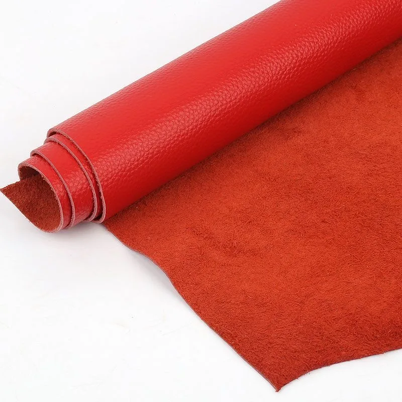 Big red 1.5mm cowhide leather material, genuine leather fabric, red cowhide top layer, whole cut lychee patterned leather
Big red 1.5mm cowhide leather material, genuine leather fabric, red cowhide top layer, whole cut lychee patterned leather