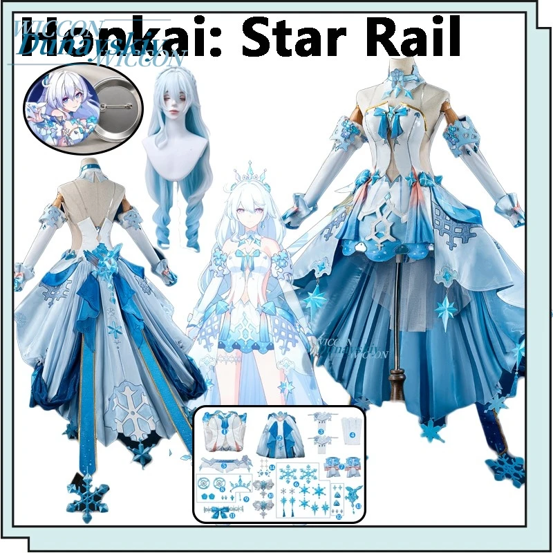 Honkai Impact 3 Kiana Kaslana Cosplay Outfit Game Winter Wishes Full Set With Dress Wig Game Merchandise Halloween Cos Costume
Honkai Impact 3 Kiana Kaslana Cosplay Outfit Game Winter Wishes Full Set With Dress Wig Game Merchandise Halloween Cos Costume