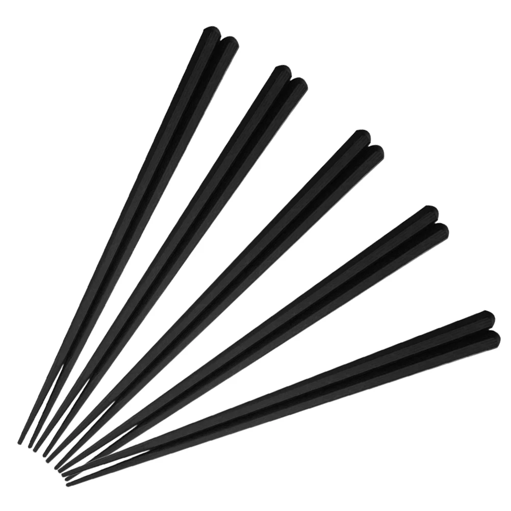 5 Pairs Hexagonal Chopsticks Reusable Non Slip Comfort Grip Practical Kitchen Tableware Easy Clean Lightweight
5 Pairs Hexagonal Chopsticks Reusable Non Slip Comfort Grip Practical Kitchen Tableware Easy Clean Lightweight