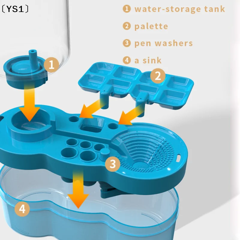 〔YS1〕Nail Art Brush Washer with Drain Button Paint Brush Clean Device Automatic Water Circulation For Nail Art Brush
〔YS1〕Nail Art Brush Washer with Drain Button Paint Brush Clean Device Automatic Water Circulation For Nail Art Brush