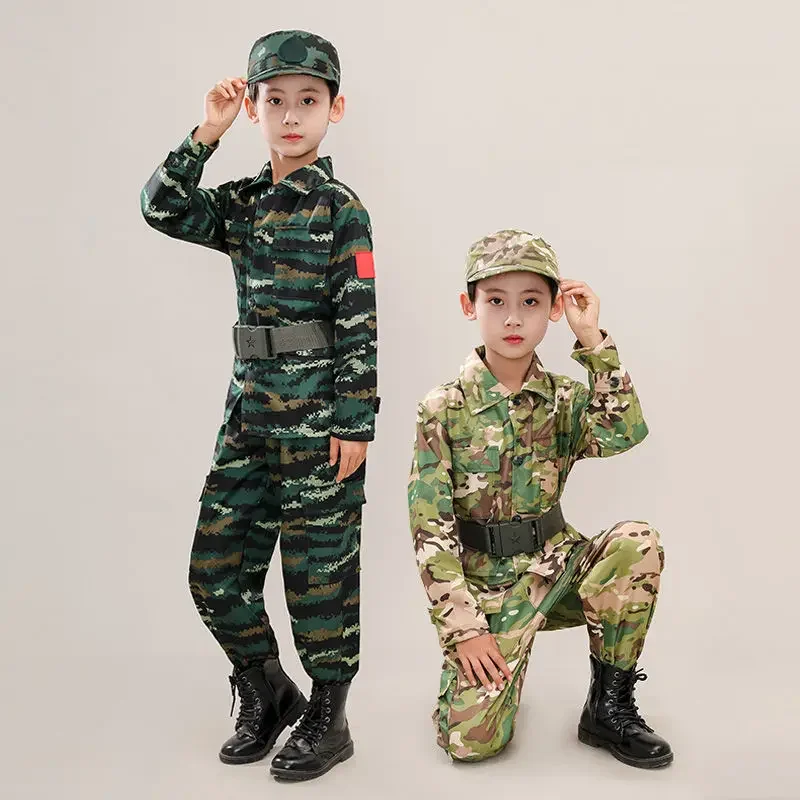 Children's camouflage suit for boys and girls Spring and Autumn, primary and secondary school students, kindergarten summer camp
Children's camouflage suit for boys and girls Spring and Autumn, primary and secondary school students, kindergarten summer camp