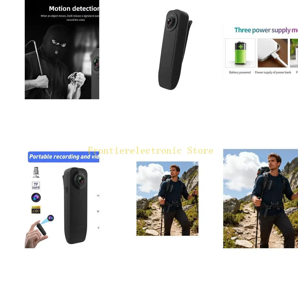 G8DB A18 Sports Camcorder 1080P Clip On Mini Camera For Outdoor Travel And Security 42gram
G8DB A18 Sports Camcorder 1080P Clip On Mini Camera For Outdoor Travel And Security 42gram