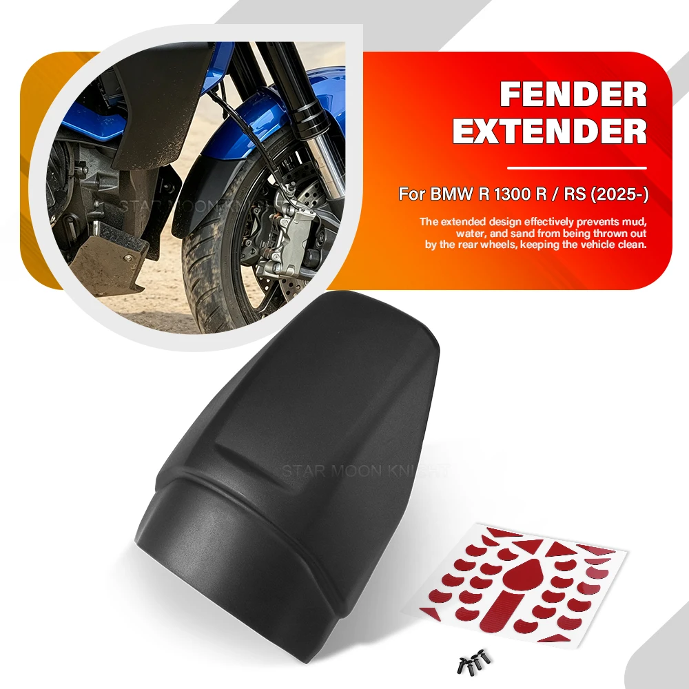 For BMW R1300RS R 1300 RS R130 R 2025 2026 Front Wheel Mudguards Splash Guard Cover Motorcycle Extension Fender Accessories