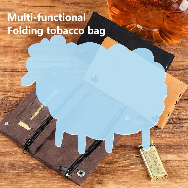 Кожаный чехол для сигарет с матовой отделкой, складная сумка для хранения, ручной работы, для табака и зажигалки, многофункциональный, с функцией увлажнения табака
Кожаный чехол для сигарет с матовой отделкой, складная сумка для хранения, ручной работы, для табака и зажигалки, многофункциональный, с функцией увлажнения табака