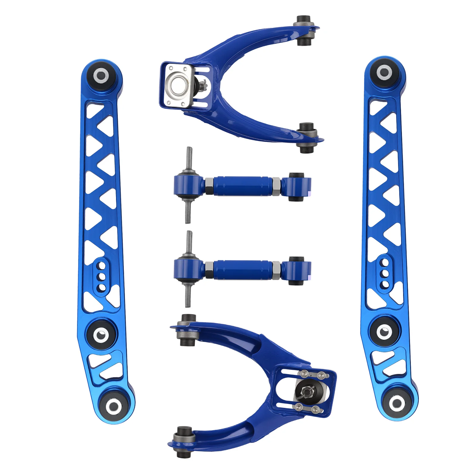 Front Rear Control Arms for Honda Civic 1996-2000 +/-3 Degree Camber Adjustment
Front Rear Control Arms for Honda Civic 1996-2000 +/-3 Degree Camber Adjustment