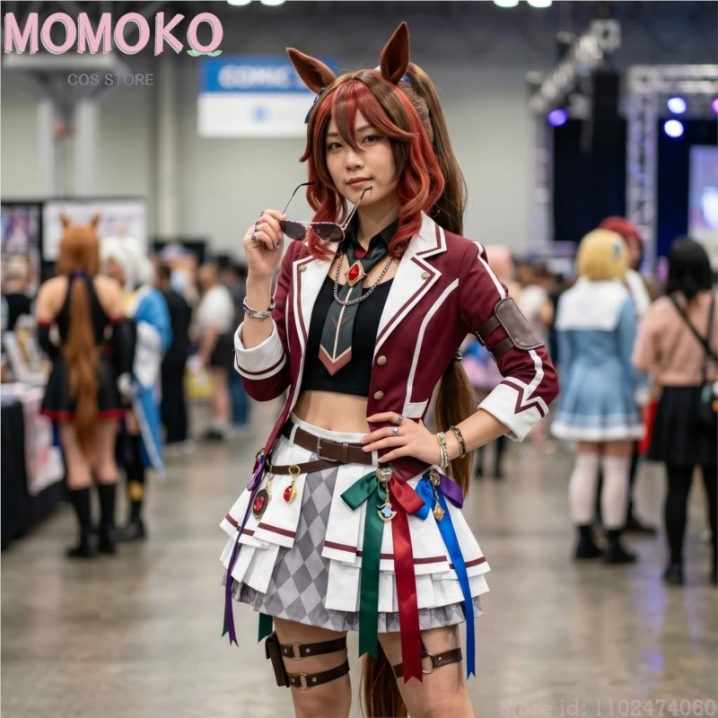 Halloween Uma Musume Pretty Derby Forever Young Coat + Shorts + Furry Furrsuit Earwear + Tail + Wigs, Cosplays
Halloween Uma Musume Pretty Derby Forever Young Coat + Shorts + Furry Furrsuit Earwear + Tail + Wigs, Cosplays