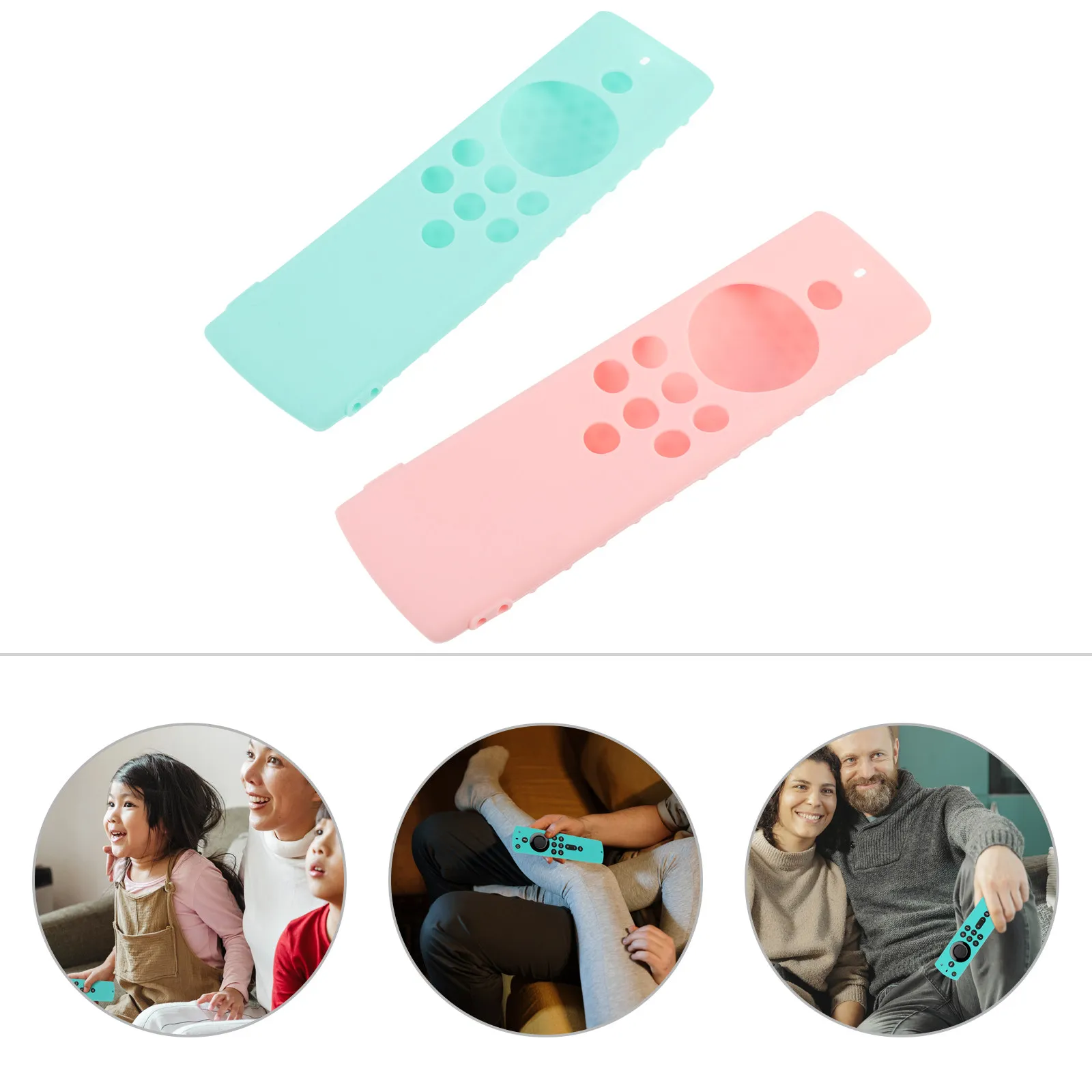 2Pcs TV Controller Protective Silicone Cover Remote Control Shell Case Flexible Anti-Drop Remote Protective Accessory Compatible
2Pcs TV Controller Protective Silicone Cover Remote Control Shell Case Flexible Anti-Drop Remote Protective Accessory Compatible