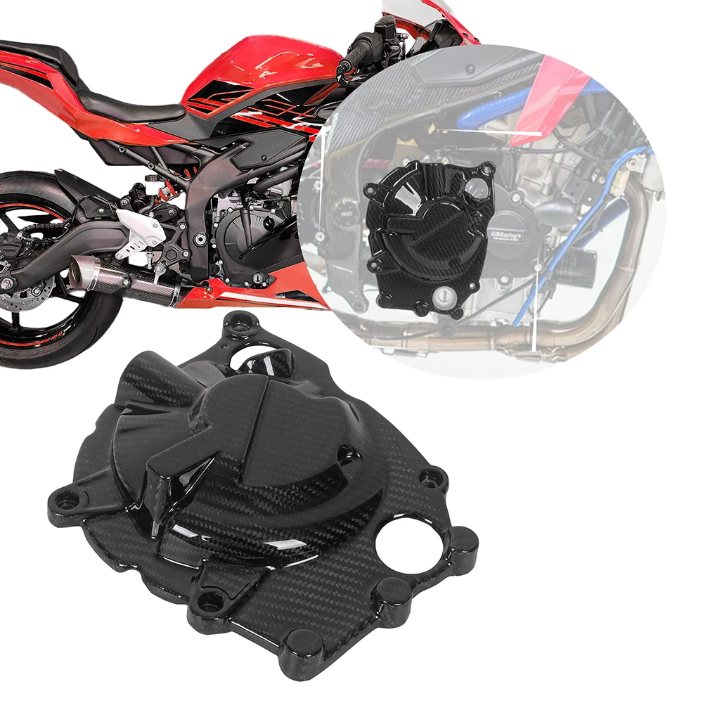 MOTO4U 100% Carbon Fiber Motorcycle Engine Cover Protection Engine Guard Gloss/Matt Accessories For Kawasaki ZX-4RR ZX- 4R
MOTO4U 100% Carbon Fiber Motorcycle Engine Cover Protection Engine Guard Gloss/Matt Accessories For Kawasaki ZX-4RR ZX- 4R