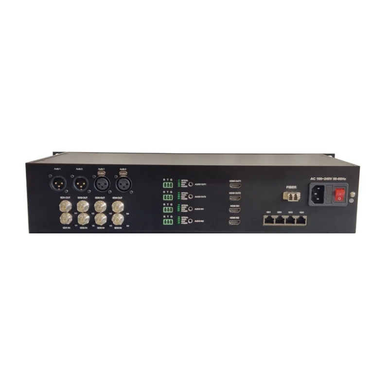 Bi Directional HD 3G SDI+ HDMI+ XLR, 3.5mm Audio + RS232 Data + Inthernet Fiber Optic Transceivers
Bi Directional HD 3G SDI+ HDMI+ XLR, 3.5mm Audio + RS232 Data + Inthernet Fiber Optic Transceivers
