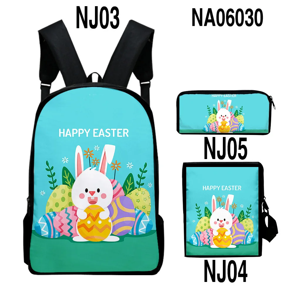 Harajuku Youthful Peculiar Easter Day 3D Print 3pcs/Set Student Travel bags Laptop Daypack Backpack Shoulder Bag Pencil Case
Harajuku Youthful Peculiar Easter Day 3D Print 3pcs/Set Student Travel bags Laptop Daypack Backpack Shoulder Bag Pencil Case