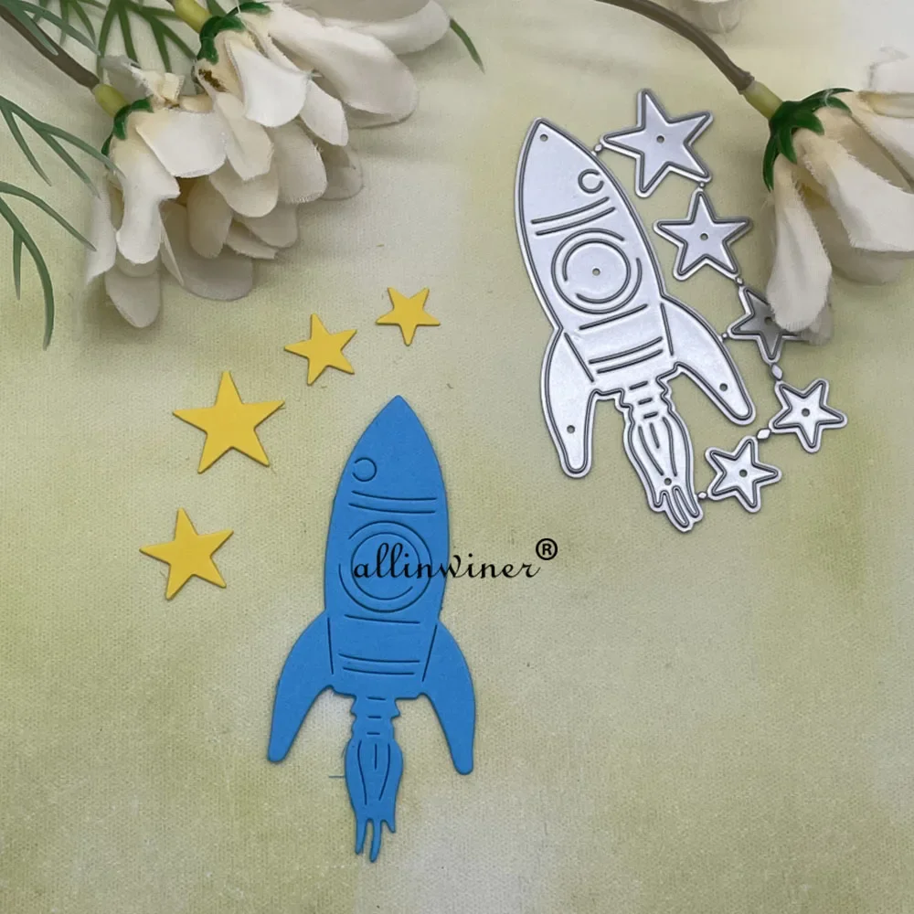 Space rocket star Metal Cutting Dies for DIY Scrapbooking Album Paper Cards Decorative Crafts Embossing Die Cuts
Space rocket star Metal Cutting Dies for DIY Scrapbooking Album Paper Cards Decorative Crafts Embossing Die Cuts