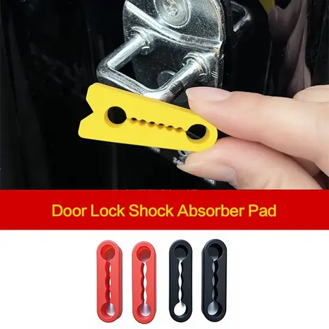 Silicone Door Lock Protector for Cars Door Lock Shock Absorber Pad Thickened Anti-Collision Pad Silent Soundproofing Seal