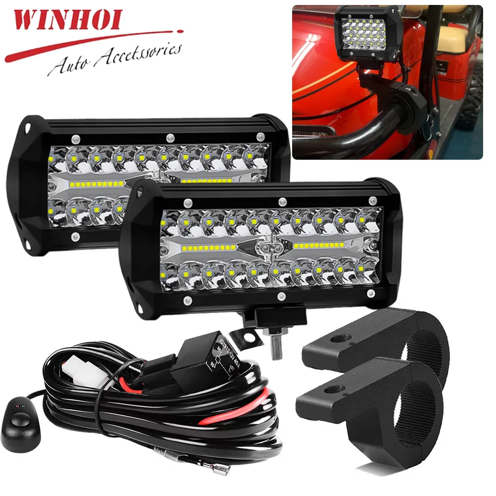 LED Light Bar Car Offroad 4X4 Led Headlights 12-24V Spotlights Ledbar Pods Driving Fog Light for Truck ATV SUV Auto Accessories
LED Light Bar Car Offroad 4X4 Led Headlights 12-24V Spotlights Ledbar Pods Driving Fog Light for Truck ATV SUV Auto Accessories