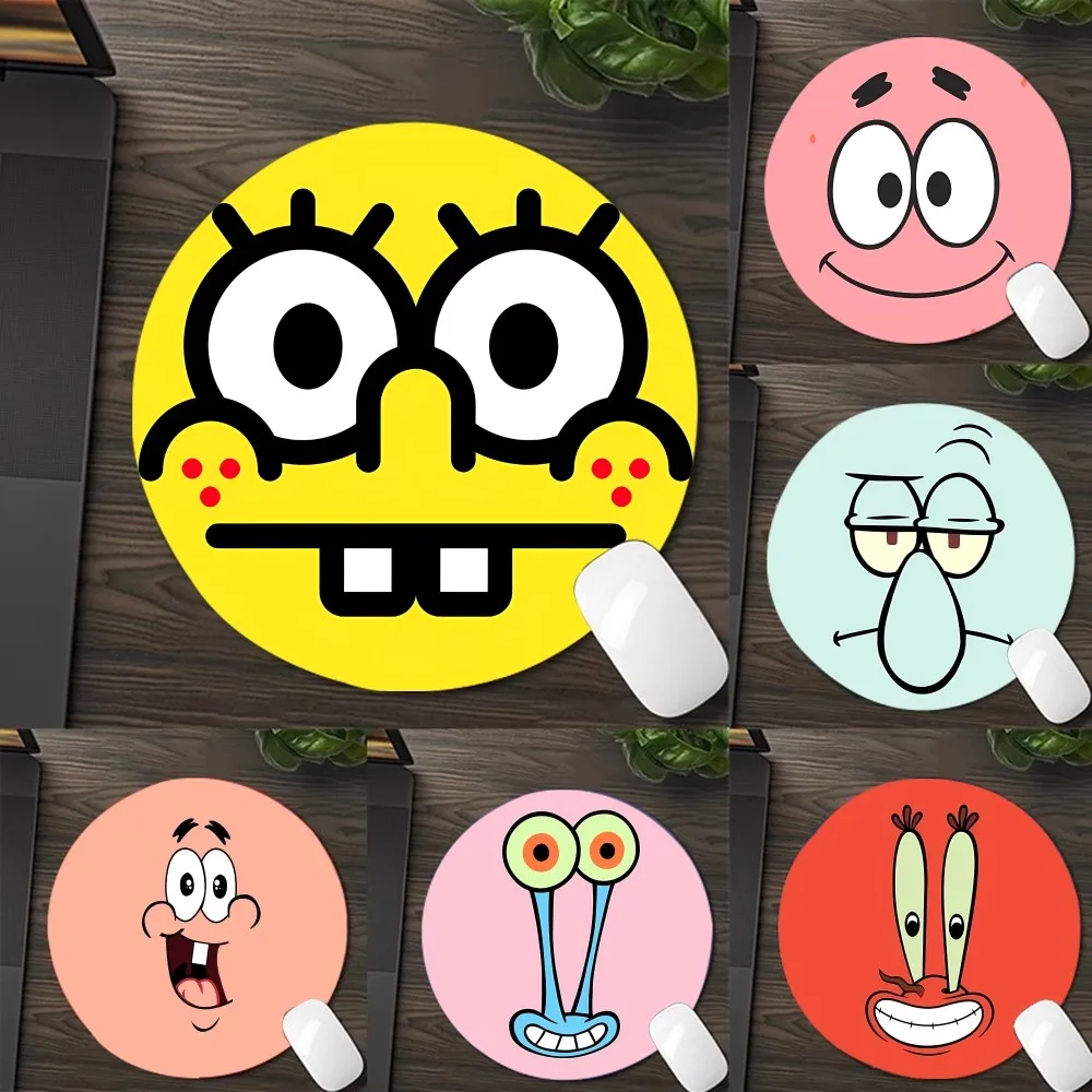 Cartoon S-Spongebobs Mousepad DIY Round Thickened Mouse Pad Oversized Gaming Keyboard Table Mat Desk Set Accessories Desktop Mat
Cartoon S-Spongebobs Mousepad DIY Round Thickened Mouse Pad Oversized Gaming Keyboard Table Mat Desk Set Accessories Desktop Mat