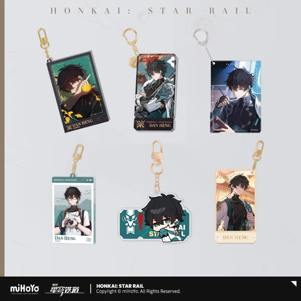 Sunsyea Official Honkai Star Rail Merch From miHoYo Dan Heng Keychain Pendant Anime Collection
Sunsyea Official Honkai Star Rail Merch From miHoYo Dan Heng Keychain Pendant Anime Collection